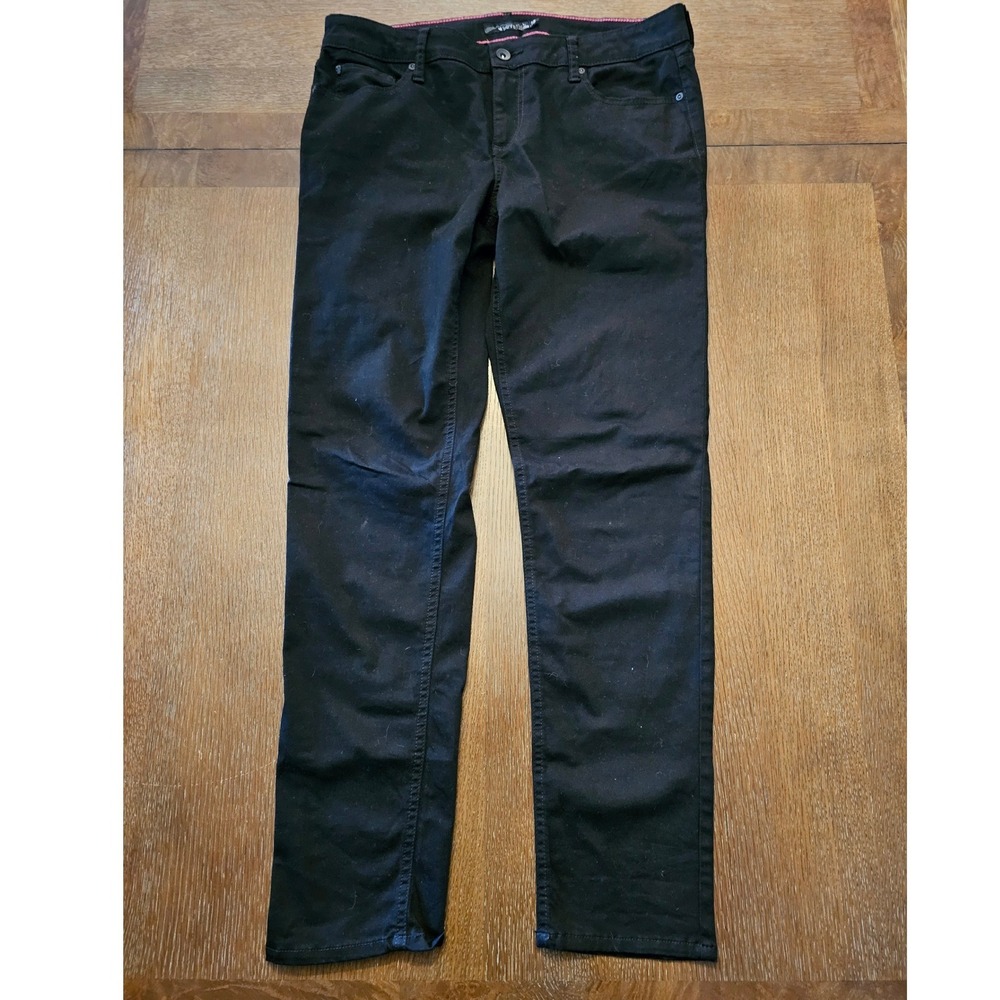 Lovesick Black Skinny Pants Juniors Size 15 Cotton Stretch Twill 10089176